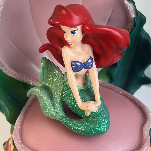 Vintage 1988 DISNEY Exclusive Little Mermaid "Under The Sea" Musical Figurine - Picture 4 of 14